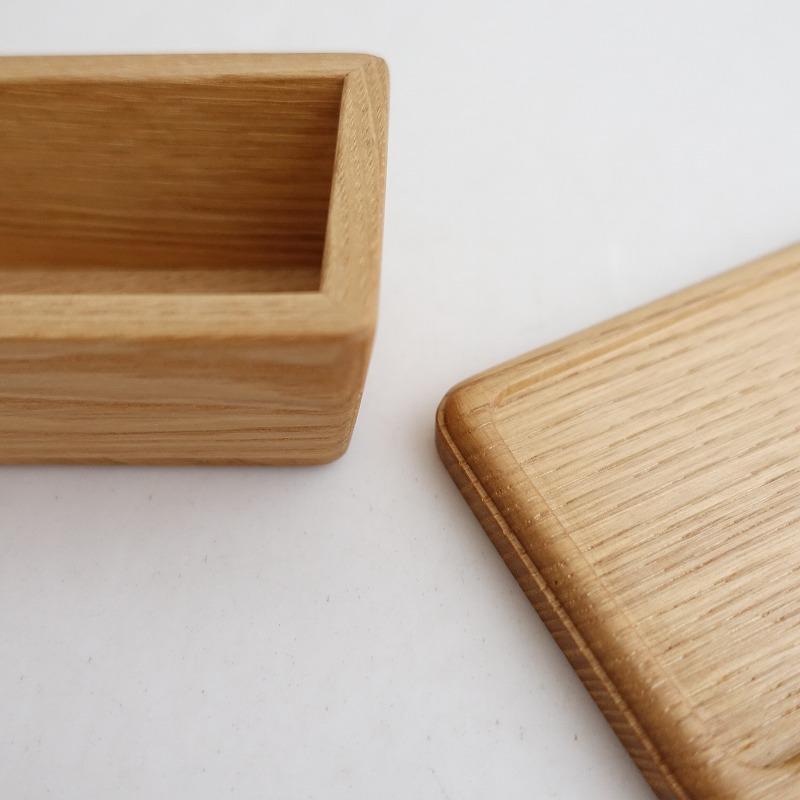 美品】三谷龍二 *蓋付 木箱*木製作家ナチュラル【陶器】(wa87-2506-103
