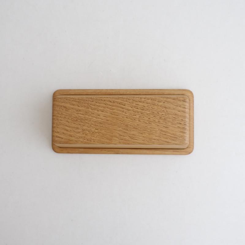 美品】三谷龍二 *蓋付 木箱*木製作家ナチュラル【陶器】(wa87-2506-103 