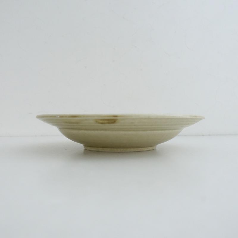 美品】近藤文 *リム皿 25cm*食器お皿うつわ器作家【陶器】(wa87-2509