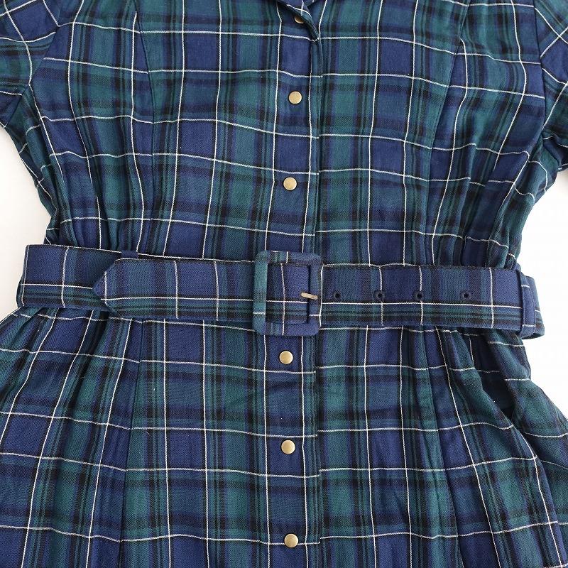 美品/2022/定価2.4万】レポリス Re：poris *スコーン チェックダブル  