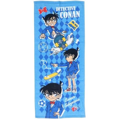 名探偵コナン 江戸川コナン アクションズコナン フェイスタオル1枚組