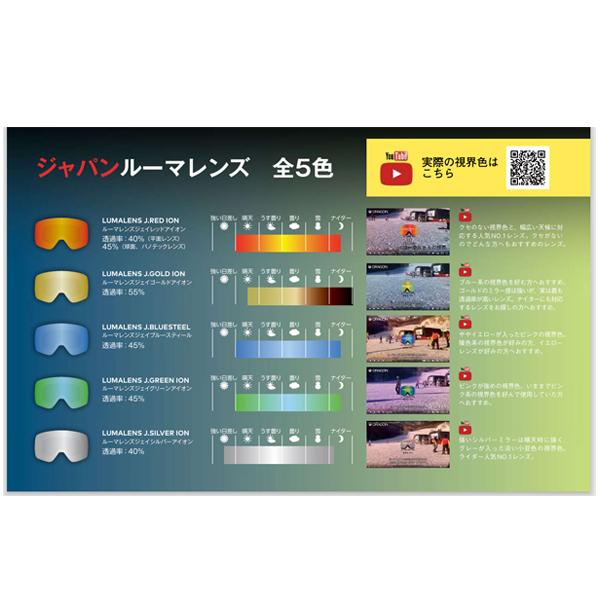 25-26 【 DRAGON 】 ドラゴン スノー ゴーグル PXV ピーエックスブイ