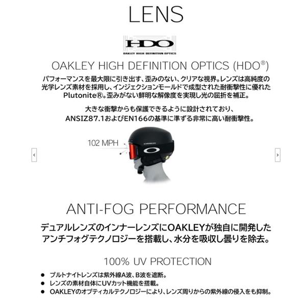 25-26 【 OAKLEY 】 オークリー スノー ゴーグル FALL LINE L フォール