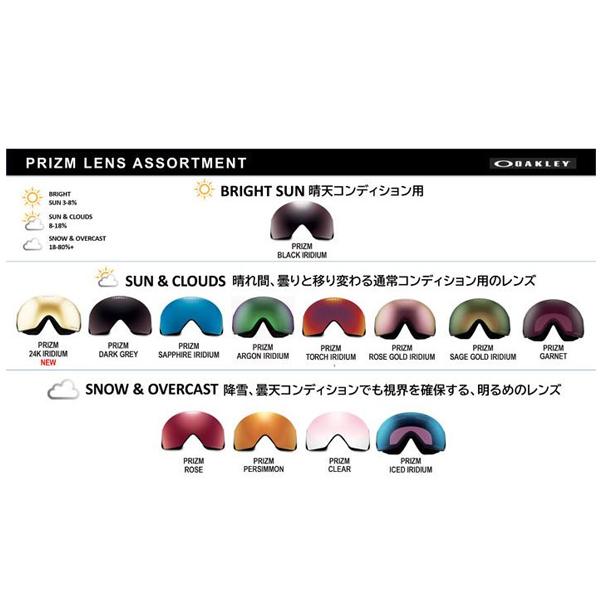 25-26 【 OAKLEY 】 オークリー スノー ゴーグル FALL LINE L フォール