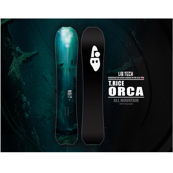 Lib Tech T.RICE ORCA 153 21-22モデル　未使用 25-26 【 LIBTECH 】 リブテック T.RICE ORCA トラビスライス オルカ