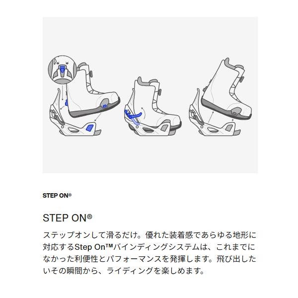 25-26 【 BURTON 】バートン MEN'S STEP ON GENESIS RE:FLEX BINDING