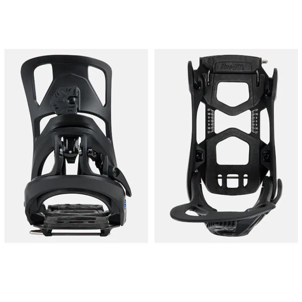 24-25   【 BURTON 】   バートン　 MEN’S STEP ON SPLIT BINDING　メンズ 　ステップ　オン　 スプリットボード　 バインディング　　BLACK　正規販売店 |  | 02