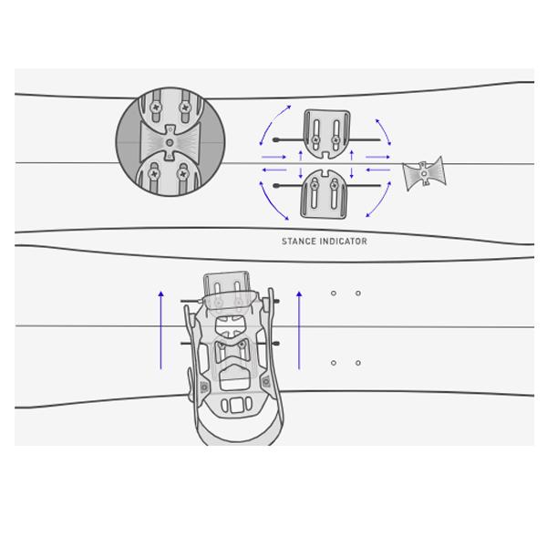 24-25   【 BURTON 】   バートン　 MEN’S STEP ON SPLIT BINDING　メンズ 　ステップ　オン　 スプリットボード　 バインディング　　BLACK　正規販売店 |  | 06