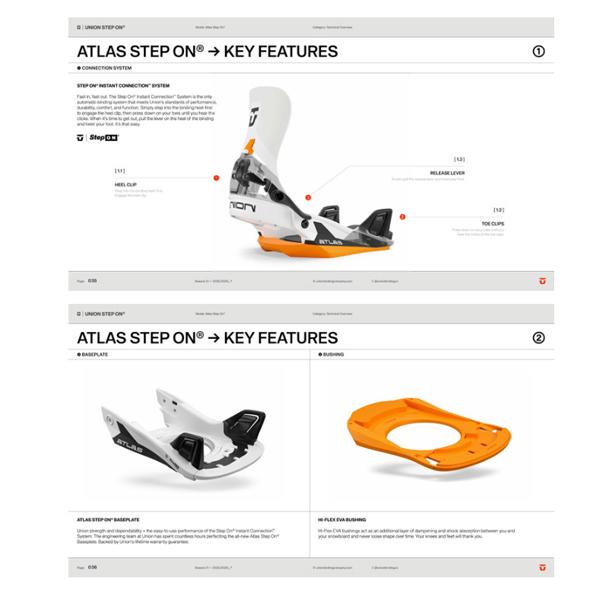 25-26 【 UNION 】 ユニオン ビンディング ATLAS STEP ON アトラス