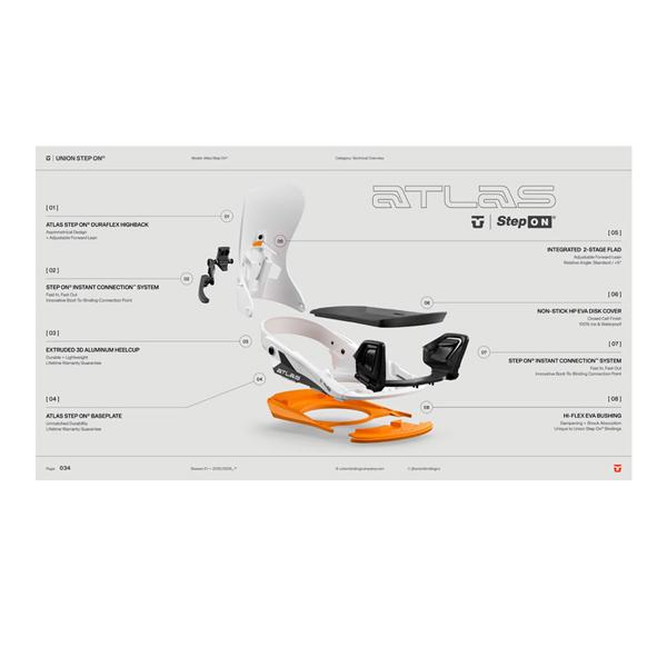 25-26 【 UNION 】 ユニオン ビンディング ATLAS STEP ON アトラス