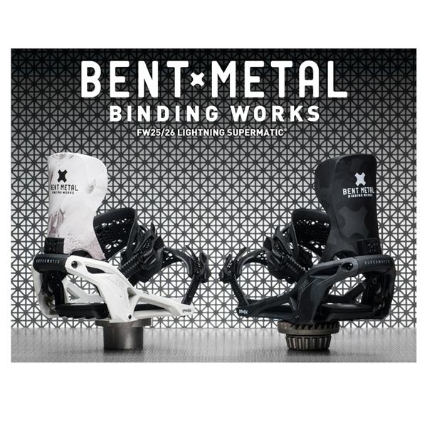 25-26   【 BENTxMETAL 】　ベントメタル　  LIGHTNING SUPERMATIC 　ライトニングスーパーマティック　　　スノーボード　ビンディング　　　正規販売店 |  | 06