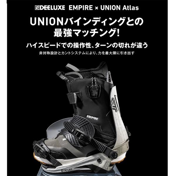 24-25 【 DEELUXE 】 ディーラックス EMPIRE エンパイア S4 CHARCOAL