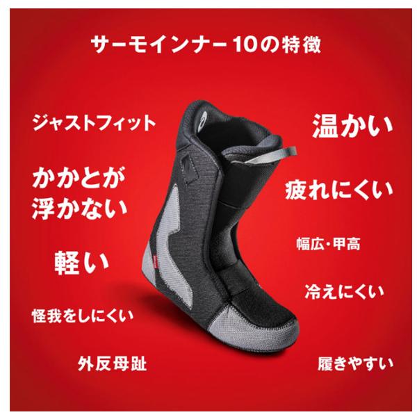 25-26 【 DEELUXE 】  ディーラックス  　　DEEMON PRO  S4 　　ディーモン プロ 　　サーモインナー　　BLIZZARD    26.5cm　 正規販売店 |  | 06