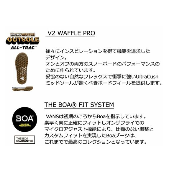 25-26 【 VANS 】  バンズ　　スノーボードブーツ　　　ENCORE PRO   　 ウィメンズ アンコール プロ　　　30TH ANNIVERSARY　　　正規販売店 |  | 11