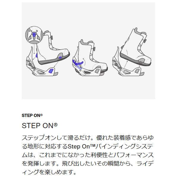 24-25 【 BURTON 】 バートン MEN′S PHOTON STEP ON BOOT WIDE メンズ