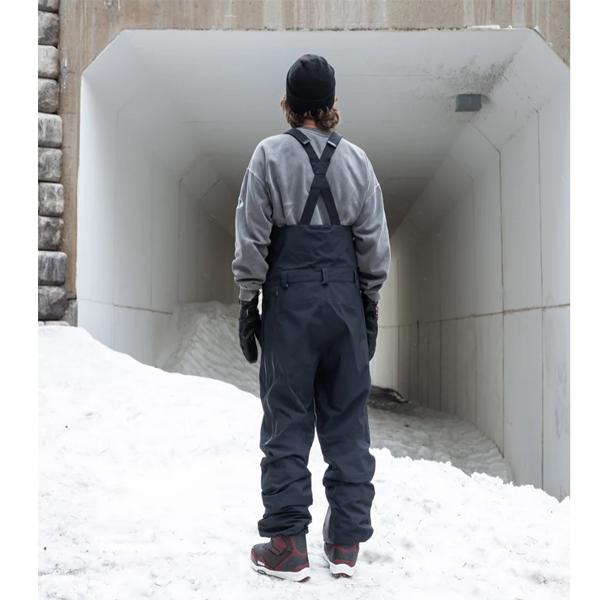 25-26 【 VOLCOM 】   ボルコム   ANYOX GORE-TEX PRO SHELL BIB     ゴアテックス プロ シェル ビブパンツ  BLACK  Mサイズ 正規販売店の画像