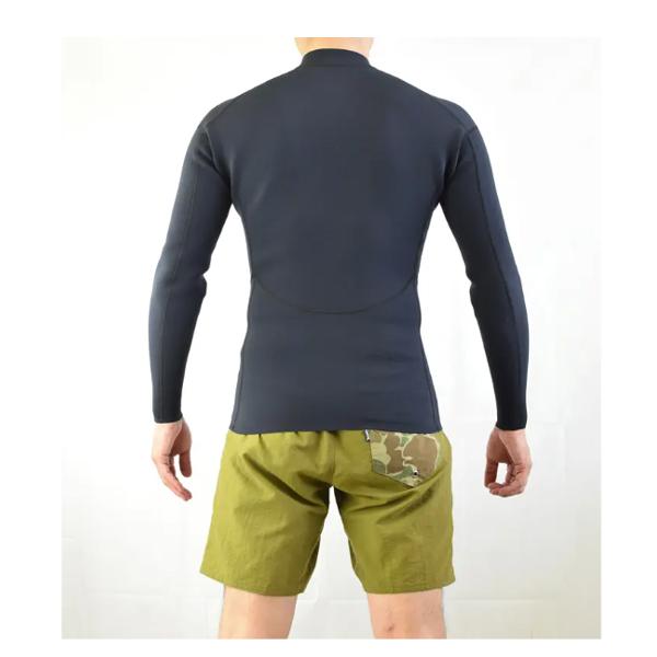 【 DOVE 】　ダブ 　ウェットスーツ　 CLASSIC FRONTZIP L/S JACKET MEN′S　クラシック・フロントジップ・L/Sジャケット    BLACK   177-Ｌ　正規販売店 |  | 01