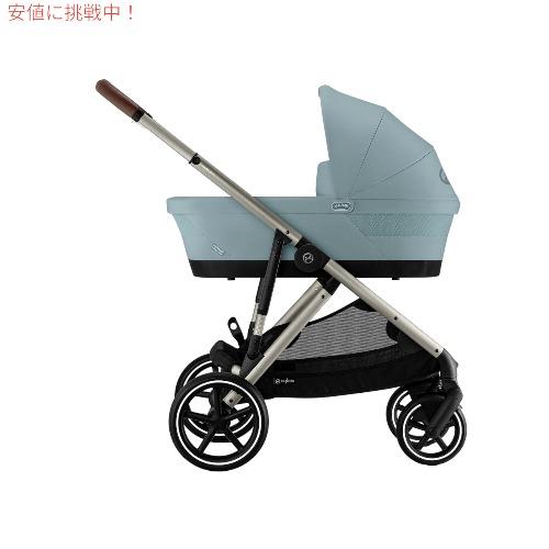 cybex Easy S Denim Blue-blue折りたたみ式ベビーカー