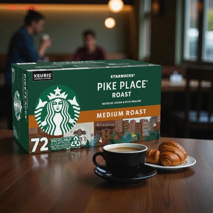 【並行輸入品】【72個入り】Starbucks Pike Place Roast K-Cup Portion Pack　K-カップ　スターバックス パイクプレイス ローストコーヒー |  | 02