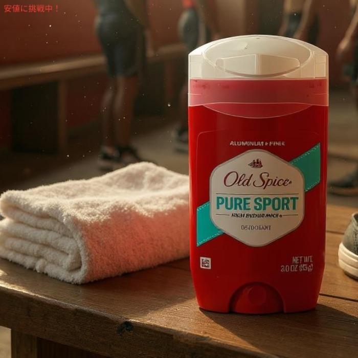 【並行輸入品】Old Spice オールドスパイス 85g ハイエンデュランス ピュアスポーツ メンズ デオドラント Pure Sports 3oz | Old Spice | 01
