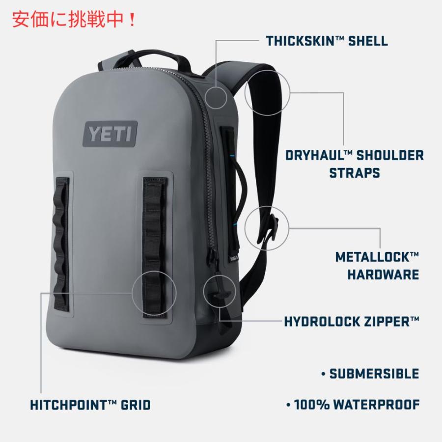 YETI パンガ28 防水バックパック [ストームグレー] 防水バッグ Panga 