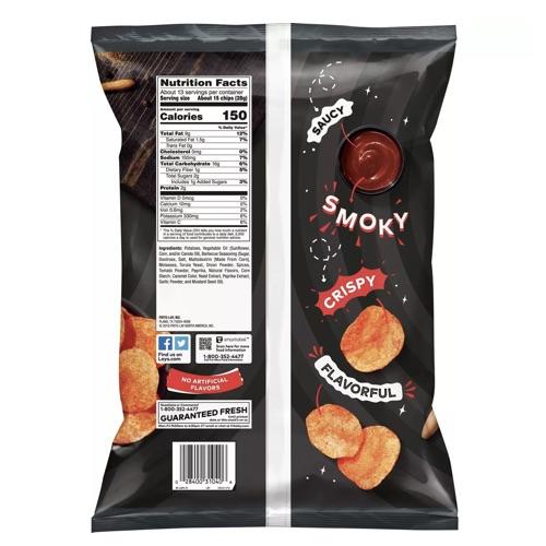 並行輸入品】レイズ ポテトチップス Lay's Barbecue [バーベキュー味