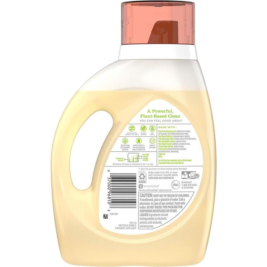 【並行輸入品】タイド 植物ベースの洗濯洗剤 Tide Purcleanハニーラベンダーの香り1.47L |  | 01