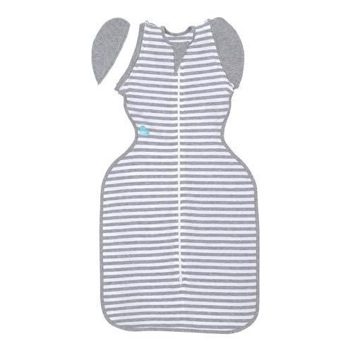 Love To Dream Swaddle UP 50 50 Gray Stripe Medium 13.2 1メタストア ヤフー店