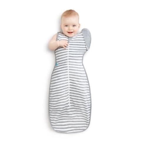 Love To Dream Swaddle UP 50 50 Gray Stripe Medium 13.2 1メタストア ヤフー店