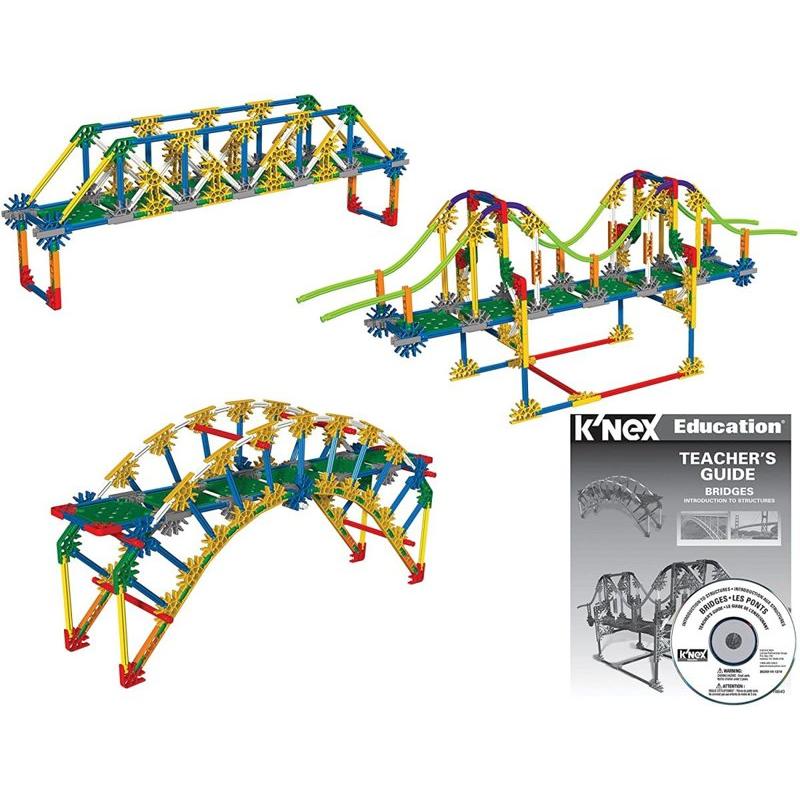 【並行輸入品】ケネックスエデュケーション K’NEX Education 組み立て入門 橋セット (207ピース) 78640 教育玩