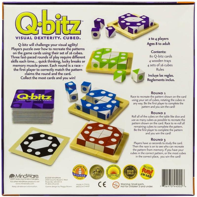 【並行輸入品】マインドウェア Mindware キュービッツ Q-bitz CSG-QBITZ ゲーム_2