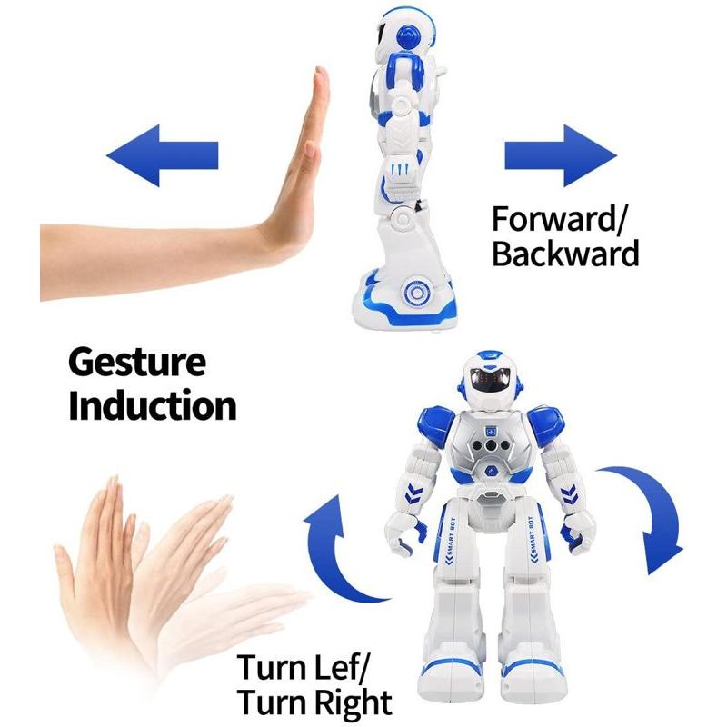 【並行輸入品】スマートロボット ブルー Sikaye ラジコンロボット 多機能の画像
