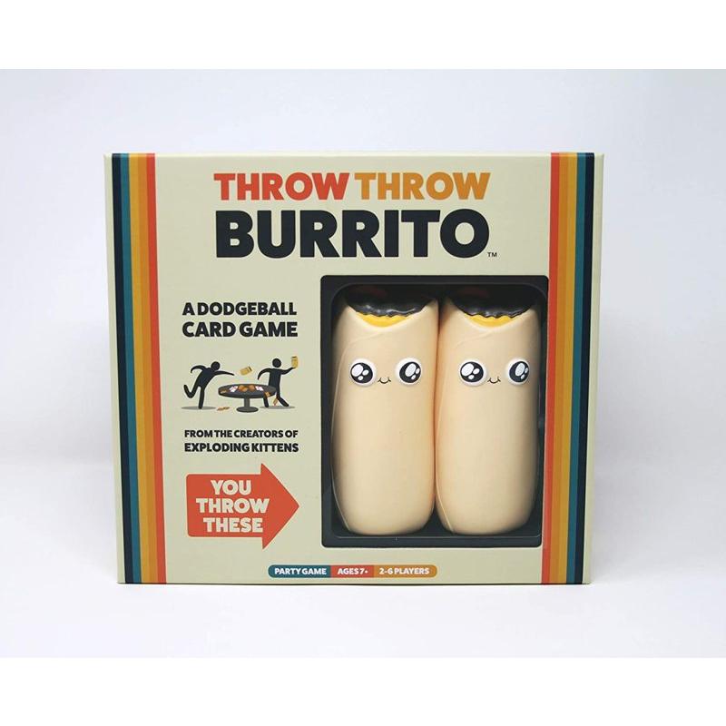 【並行輸入品】Exploding Kittens LLC ブリトー投げゲーム ドッジボールカードゲーム Throw Throw Burの画像