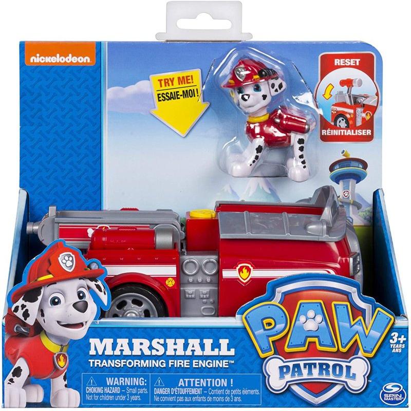 【並行輸入品】パウパトロール マーシャルとトランスフォームトラック Paw Patrol 乗り物とフィギュア_1