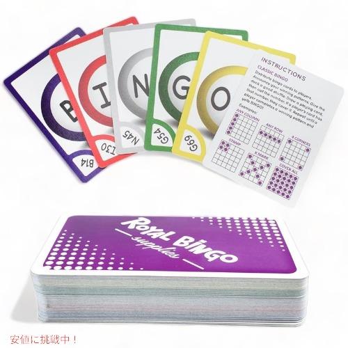 並行輸入品】ビンゴ呼び出しカードセット Royal Bingo Supplies GBIN