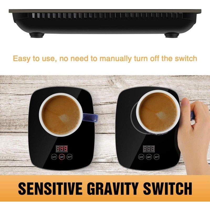【並行輸入品】YEOSEN ドリンクウォーマー 電動 お茶 保温器 デスク テーブル用 ホットドリンク 3温度設定 がお届の画像