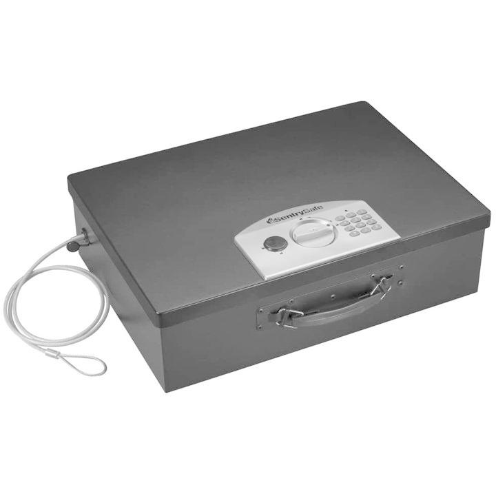 【並行輸入品】セントリーセーフ 電子セキュリティーボックス ブラック SentrySafe PL048E 金庫