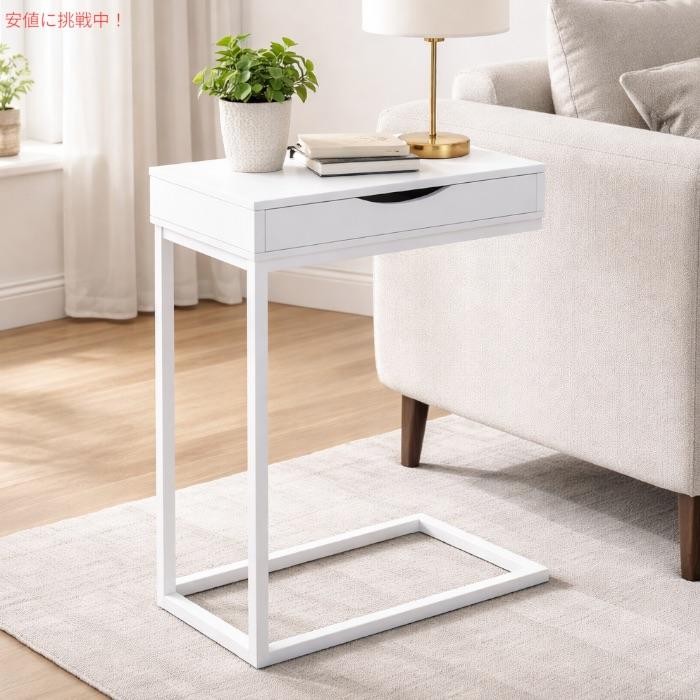 【並行輸入品】モナーク・スペシャルティーズ アクセントテーブル ホワイト I-3601 サイドテーブル ナイトテーブル  Monarch Specialties Inc. Accent Table |  | 01