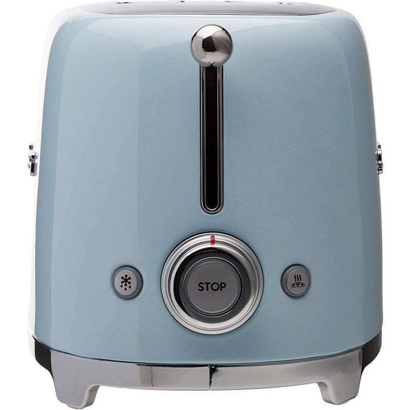 【並行輸入品】スメッグ トースター SMEG TSF01PBUS レトロデザイン 2スライス トースト ブルーの画像