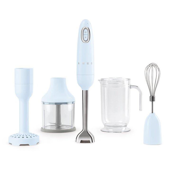 Smeg ハンドミキサー ハンドブレンダー コンパクトブレンダー 離乳食 Hand Blender Pastel Bluメタストア ヤフー店