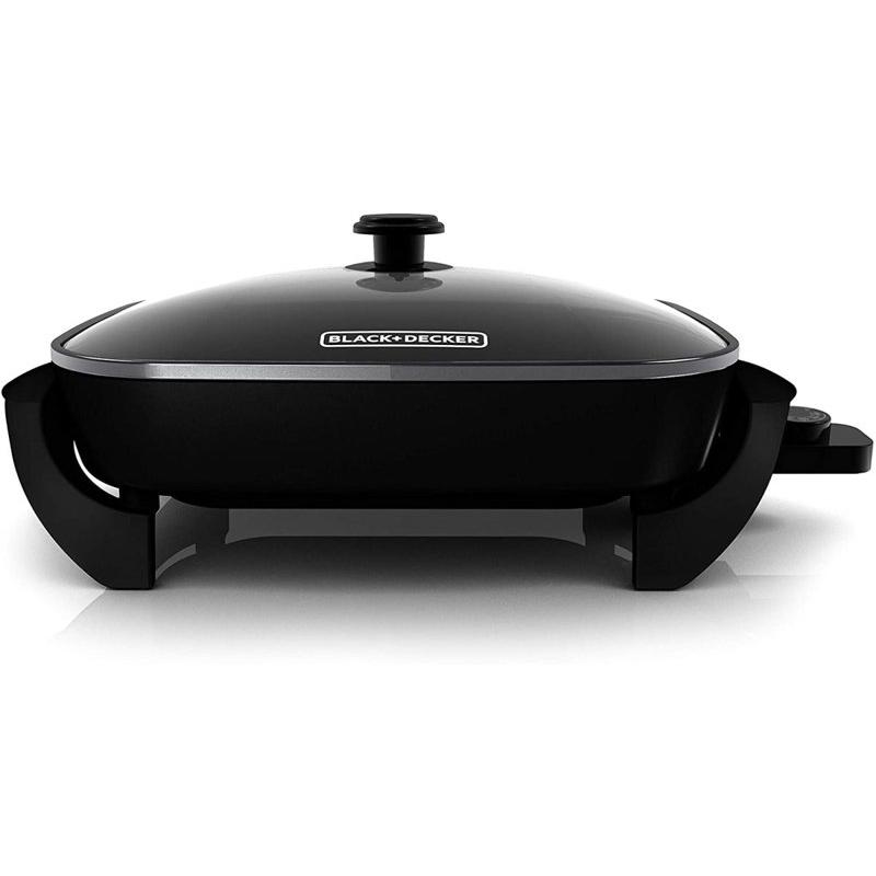 【並行輸入品】ファミリー電気スキレット Black \u0026 Decker SK1215BC ブラックの画像