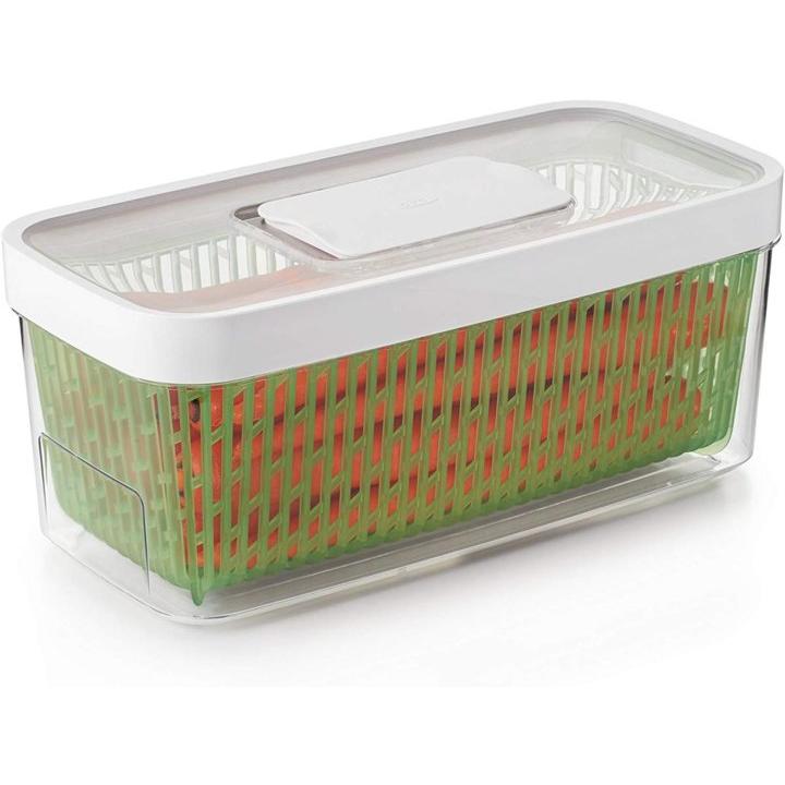 【並行輸入品】オクソー グリーンセーバー OXO 21117701 ラージ グリーン 野菜保存用器 フードキーパー がお届の画像