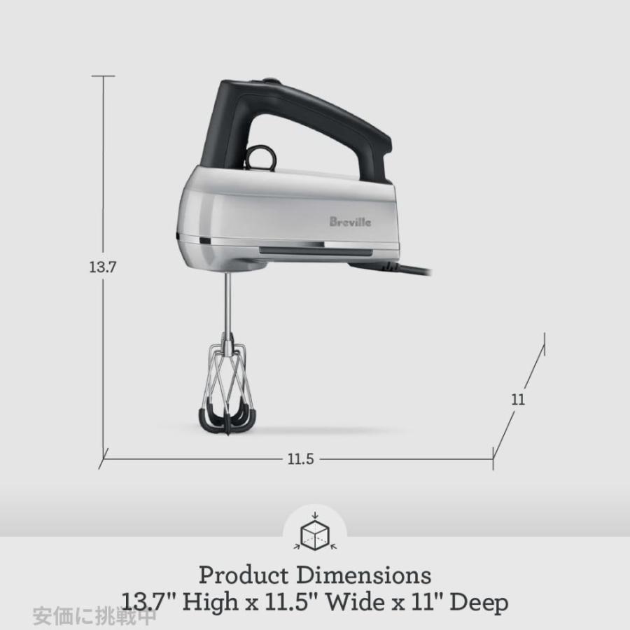 【並行輸入品】ブレビル Breville BHM800SILUSC 電動ハンドミキサー ハンディミックス BHM800SIL |  | 05