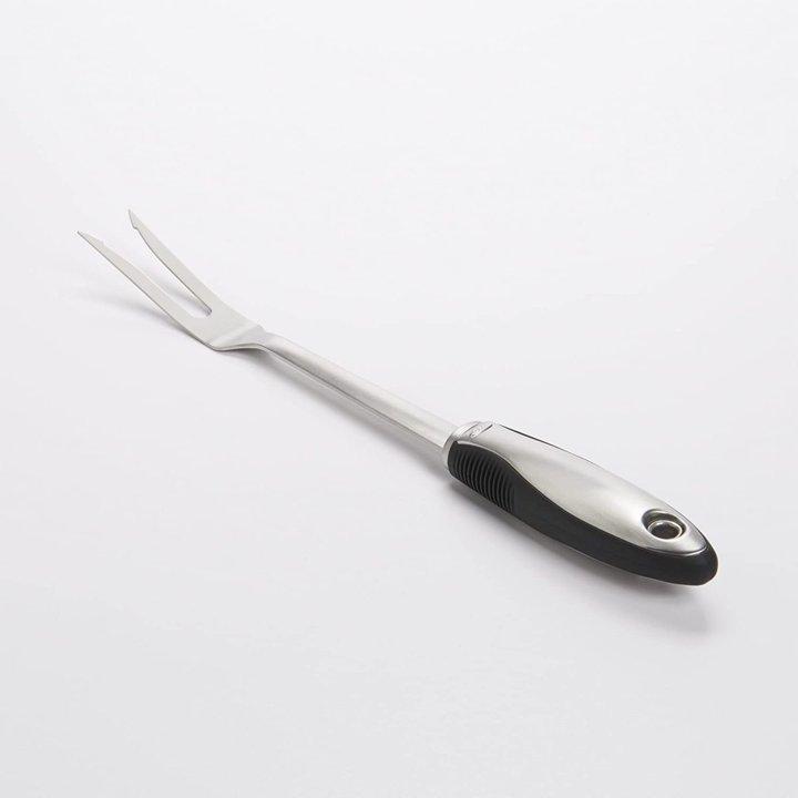 【並行輸入品】オクソー スチール写真 カービングフォーク OXO 肉一皿分の料理 取り分け民族音楽
