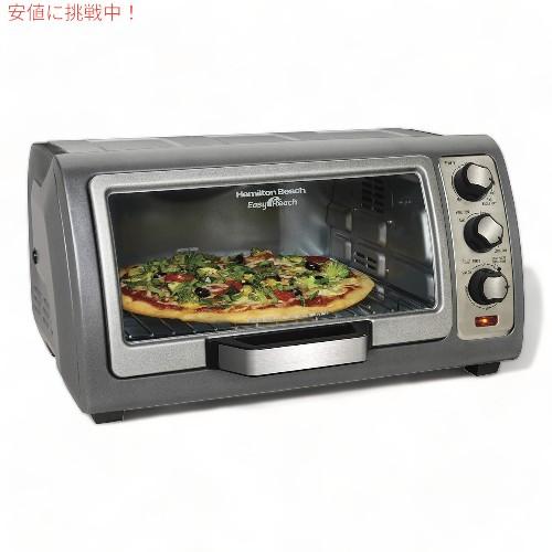 ハミルトンビーチ Hamilton Beach カウンタートースターオーブン 簡単アクセス ロールトップドア 6スライスメタストア ヤフー店