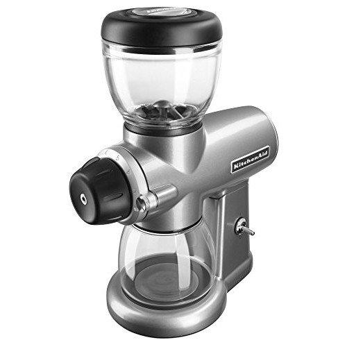 【並行輸入品】KitchenAid キッチンエイド KCG0702CU コーヒーグラインダー コーヒーミルシルバー 品の画像