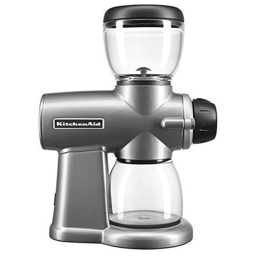 【並行輸入品】KitchenAid キッチンエイド KCG0702CU コーヒーグラインダー コーヒーミルシルバー 品の画像