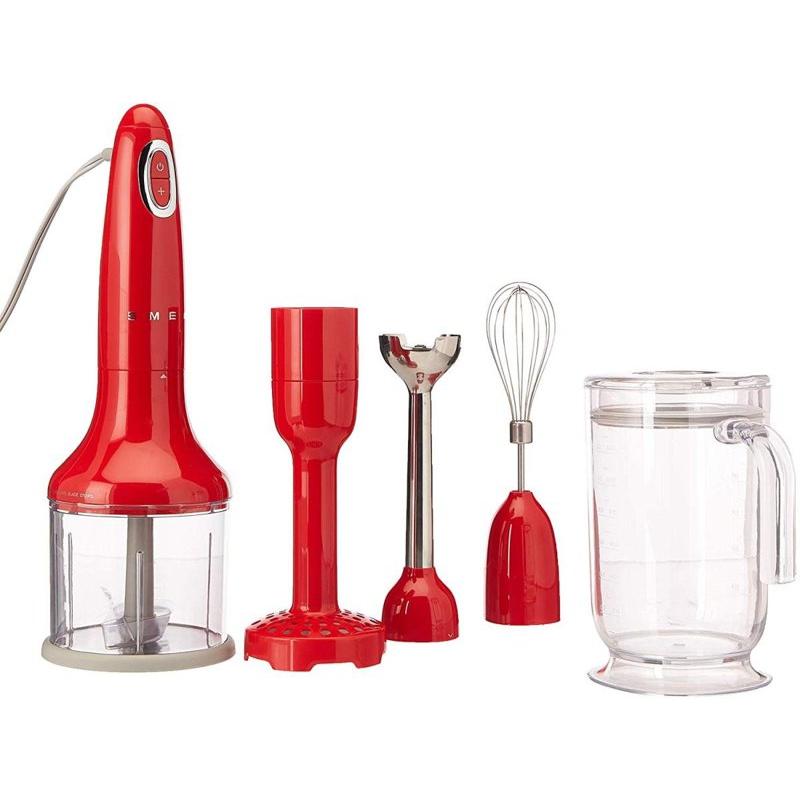 並行輸入品】スメッグ ハンドブレンダーセット SMEG HBF02RDUS レトロ