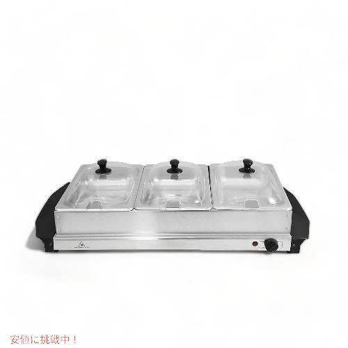 【並行輸入品】Elite Gourmet エリートグルメ 食品ウォーマー 保温 蓋付き ビュッフェスタイルサーバー EWM-6171 |  | 06