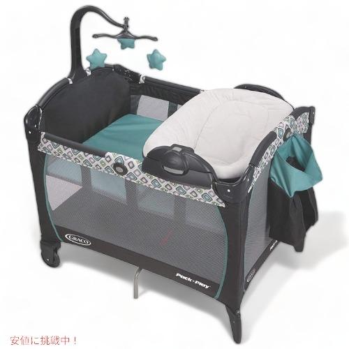 グラコ Graco パックアンドプレイ ポータブルシート＆チェンジャー、プレイヤード 1925995 ベビー用品 アメリメタストア ヤフー店
